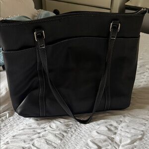 Elegant Black Tote Bag